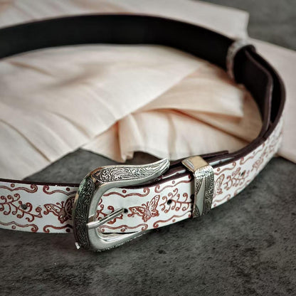 Y2K Butterfly Western Belt