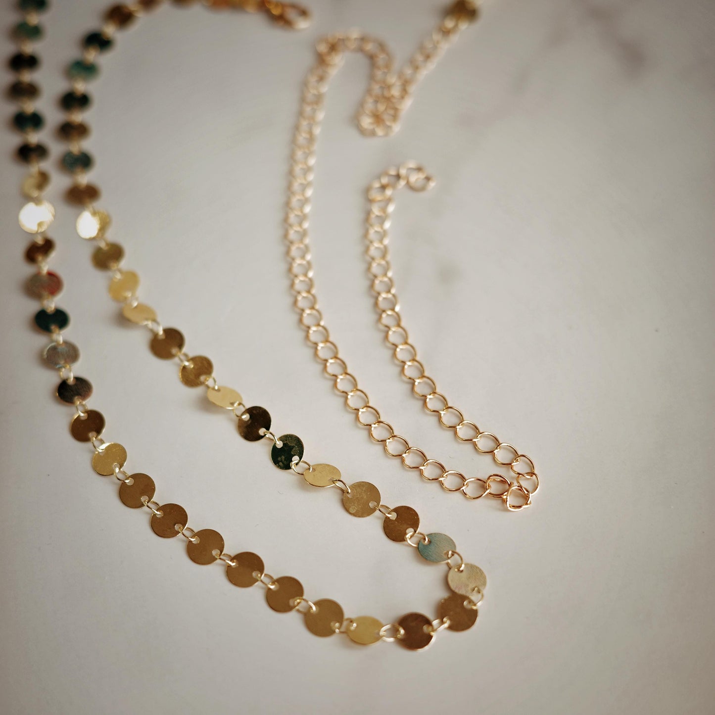 Gold Disc Waist Chain