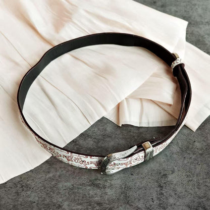 Y2K Butterfly Western Belt