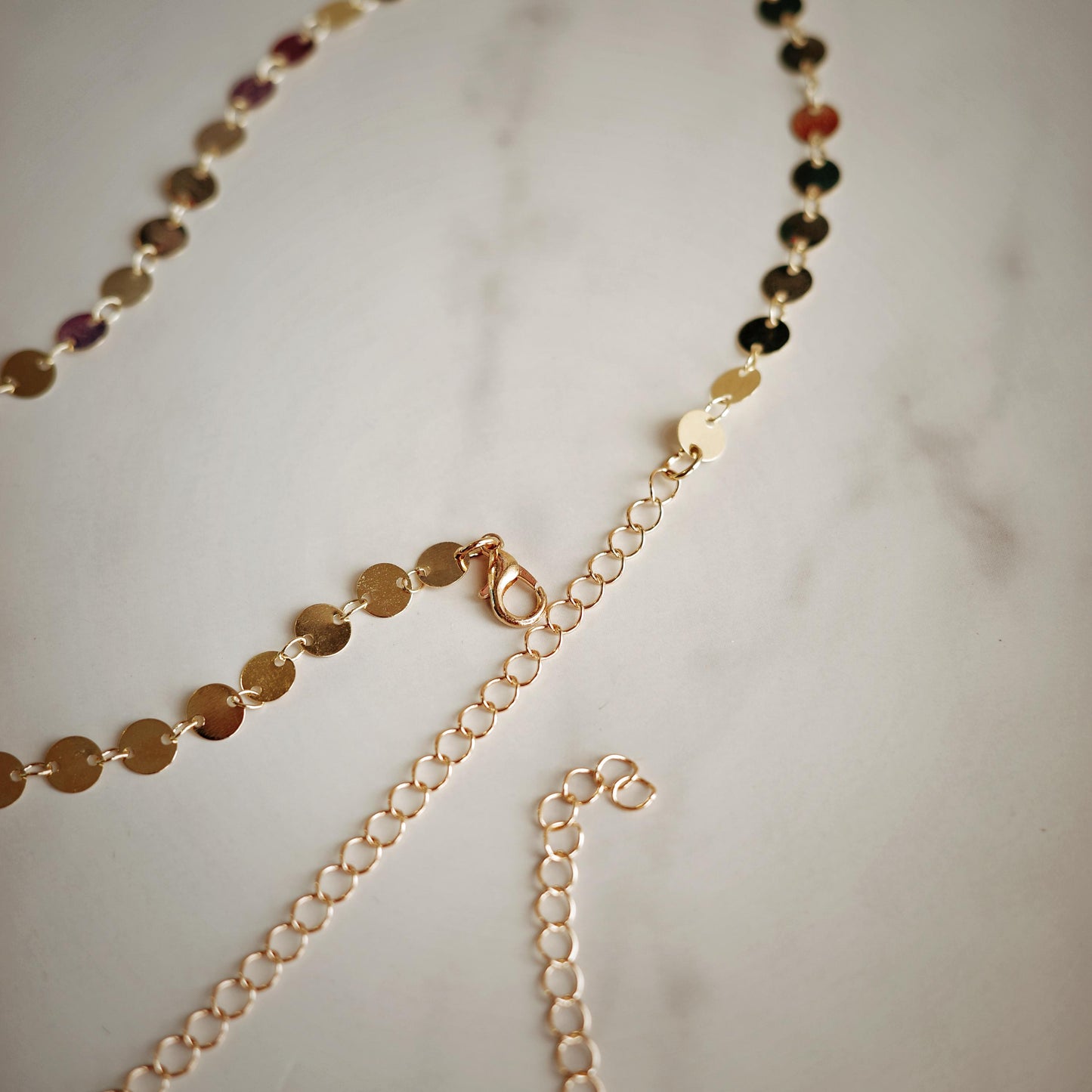 Gold Disc Waist Chain