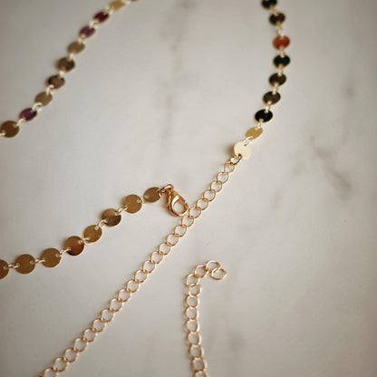 Gold Disc Waist Chain