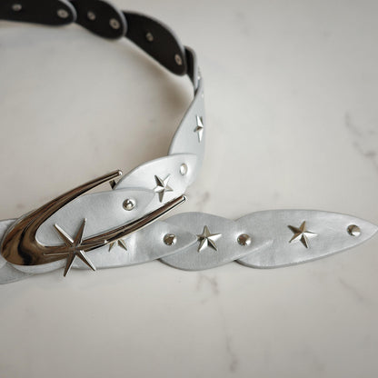 Silver Galaxy Star Belt