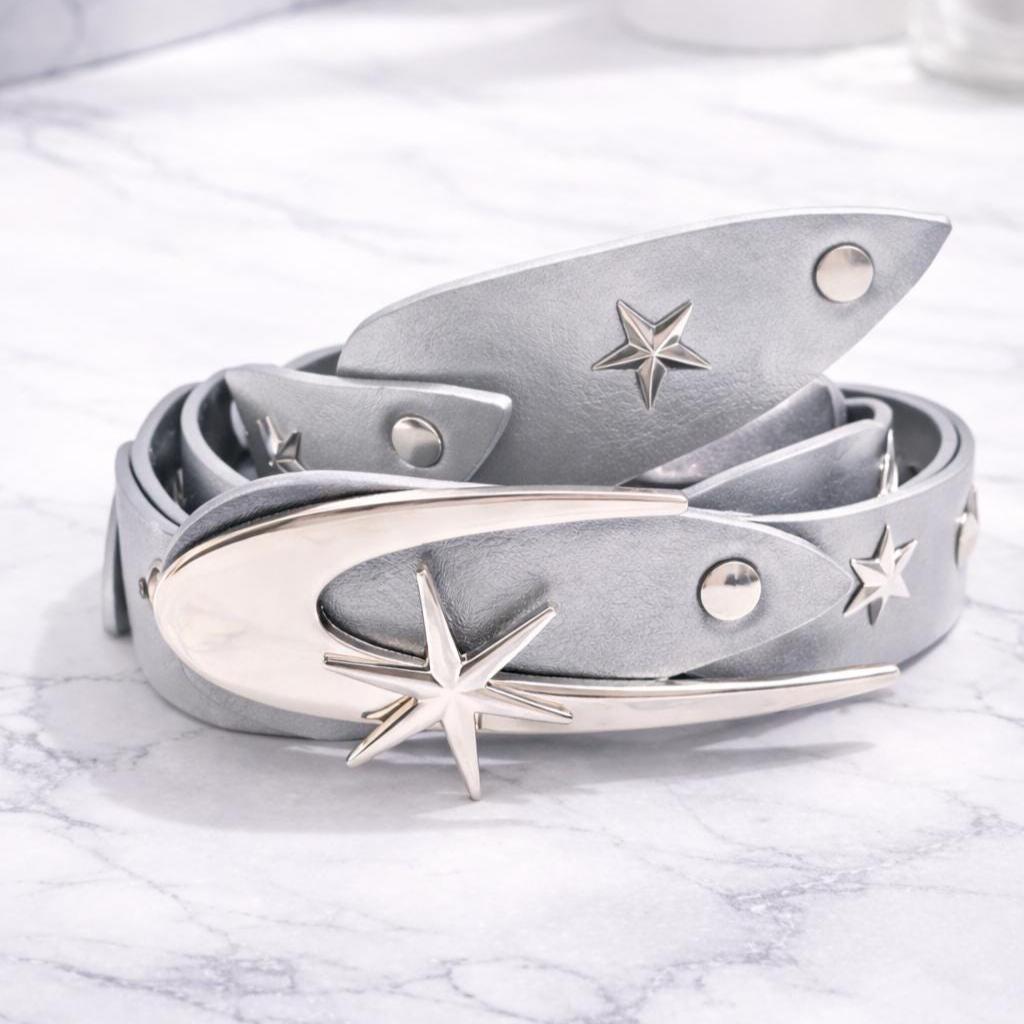 Silver Galaxy Star Belt