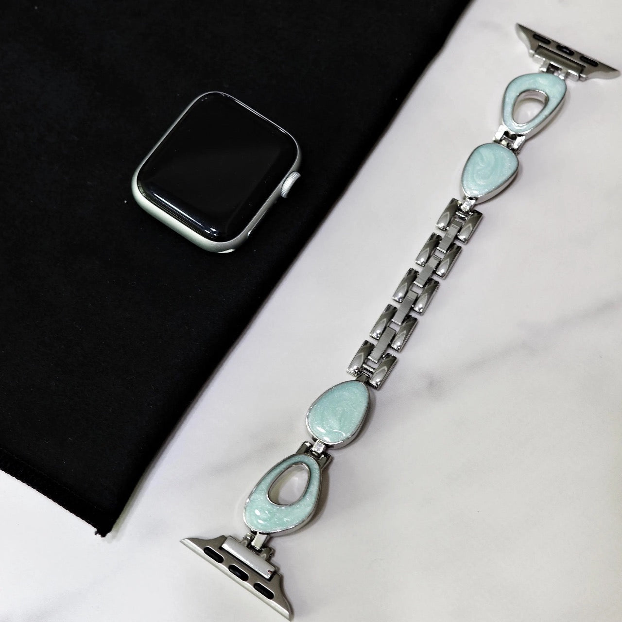 Blue Jade Apple Watch Band