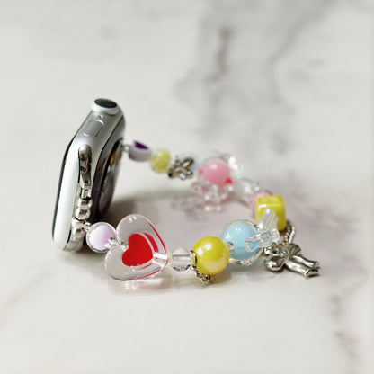 Candy Beaded Apple Watch Band