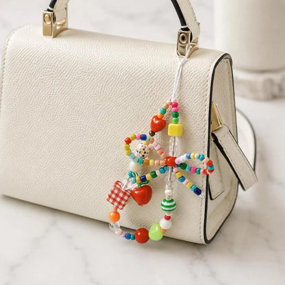 Fruity Beaded Phone Charm