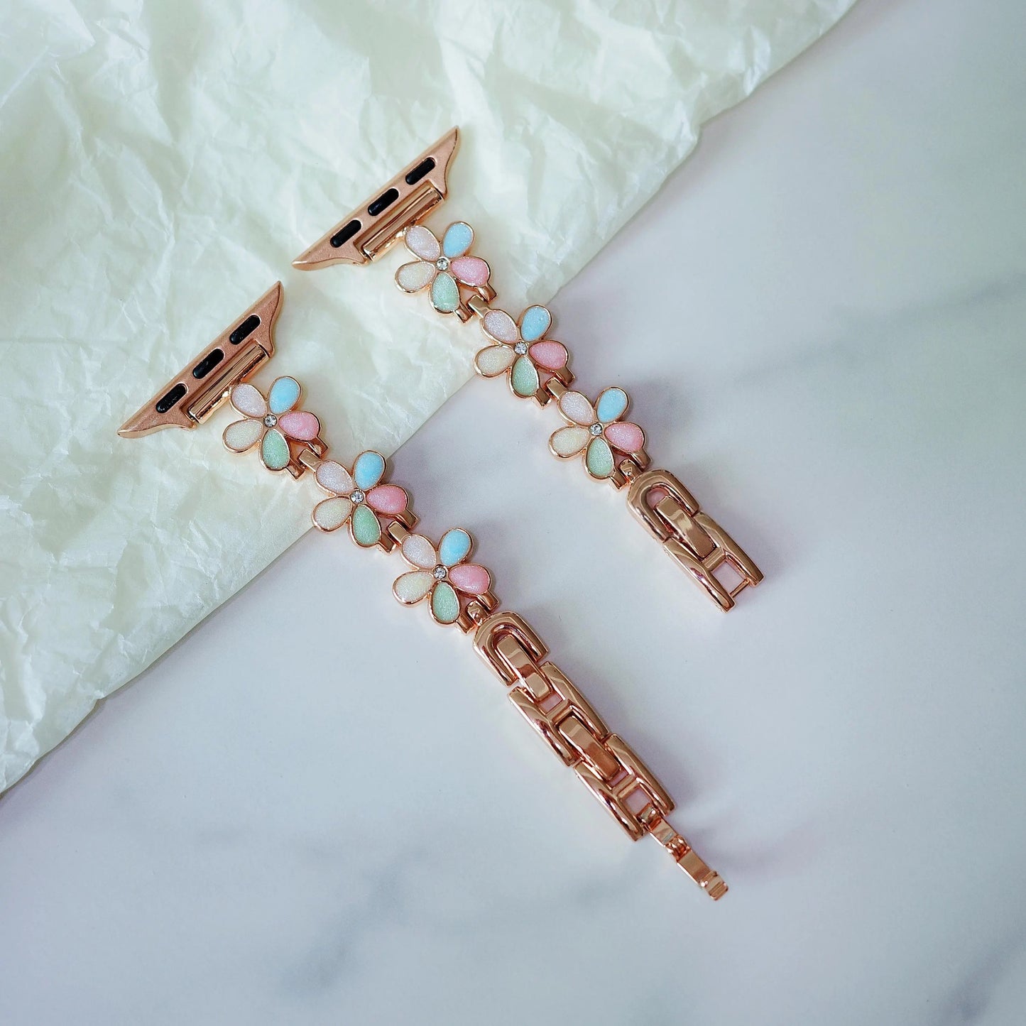 Pastel Floral Apple Watch Band