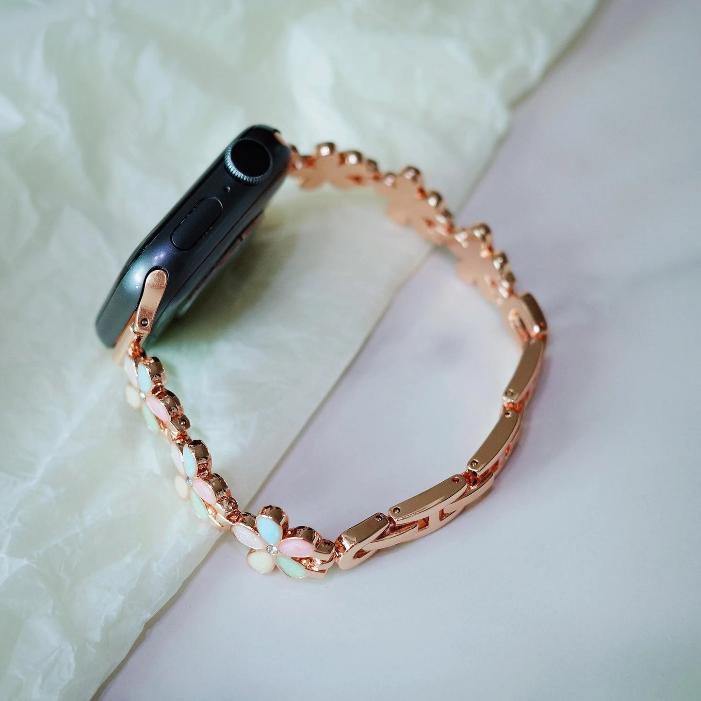 Pastel Floral Apple Watch Band