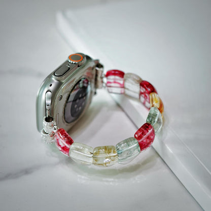 Multicolor Jade Apple Watch Band