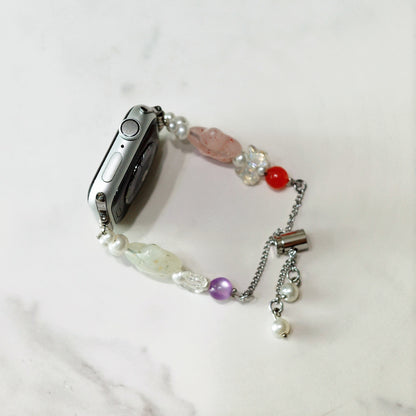 Pastel Star Beaded Apple Watch Band