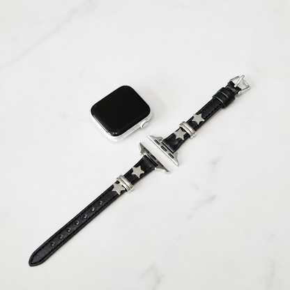 Punk Leather Apple Watch Band