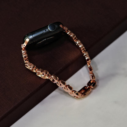 Rose Gold Sakura Blossom Apple Watch Band