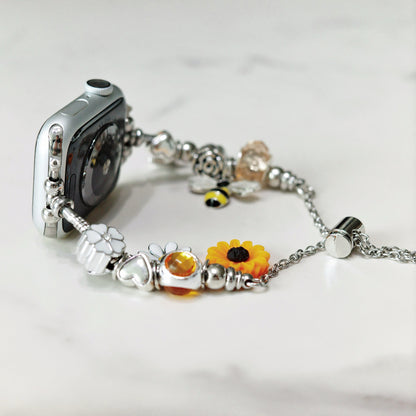Sunflower Charm Apple Watch Band