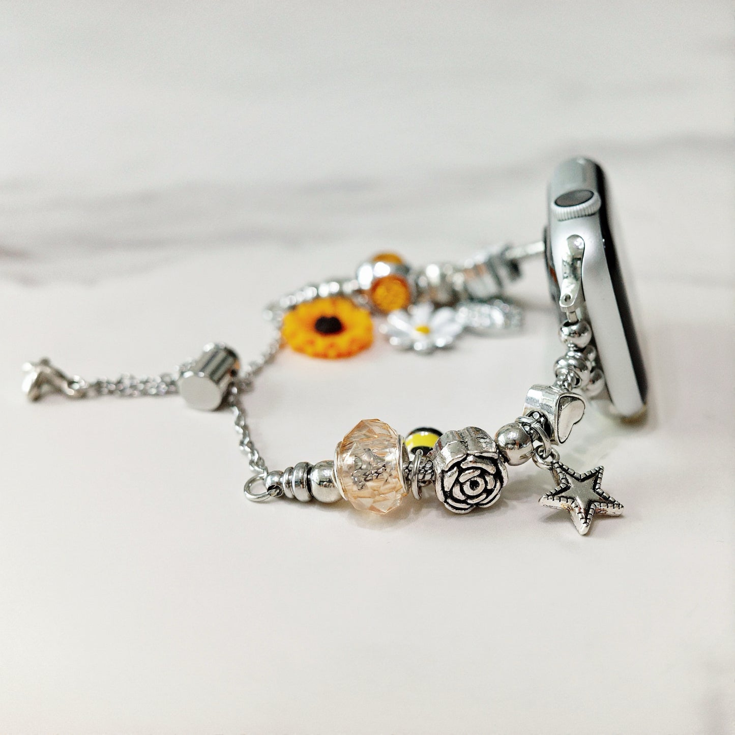 Sunflower Charm Apple Watch Band