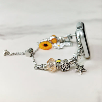 Sunflower Charm Apple Watch Band