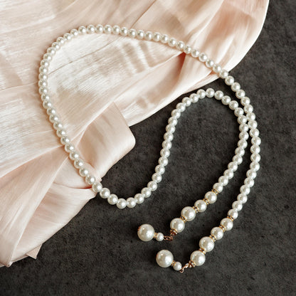 Gold Pearl Waist Chain