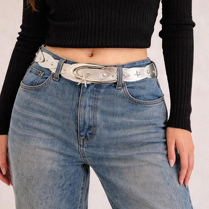Silver Galaxy Star Belt