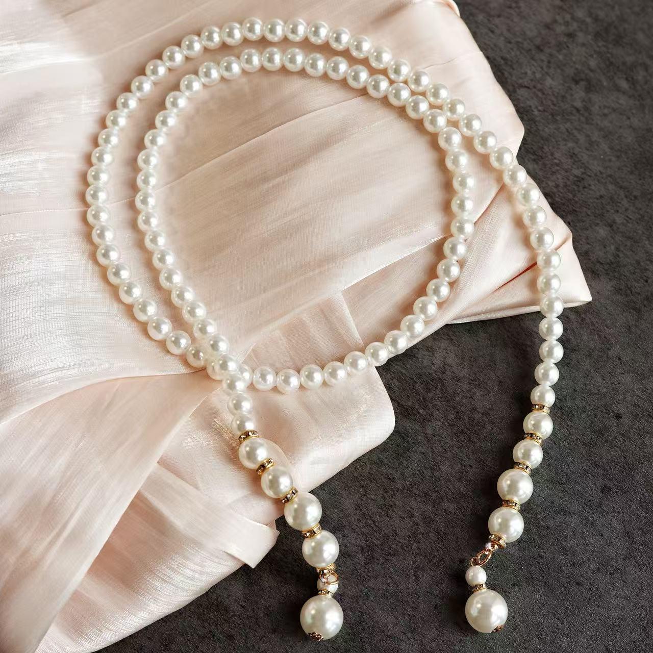 Gold Pearl Waist Chain