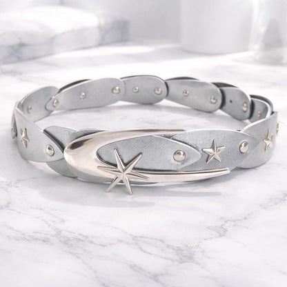Silver Galaxy Star Belt