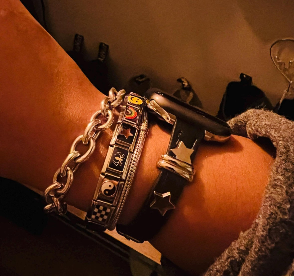Punk Leather Apple Watch Band